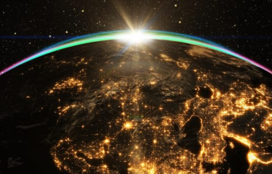 Earth from space representing global advanced technology markets